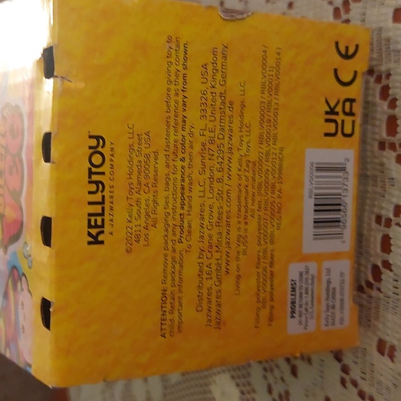 Living on the Veg Jeremy Series 1 Plush NIB - Picture 6 of 14